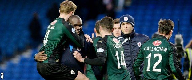 Raith Rovers won at Ibrox for the first time since 1959 to make it into the Scottish Cup last eight.