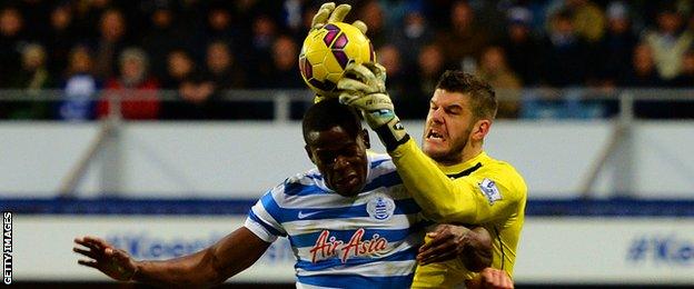 Southampton goalkeeper Fraser Forster