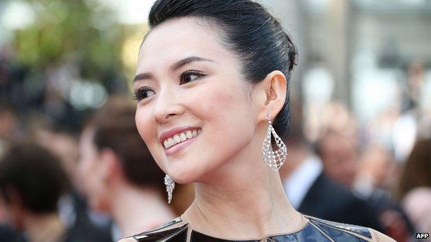 Chinese actress Zhang Ziyi actress pictured in 2014