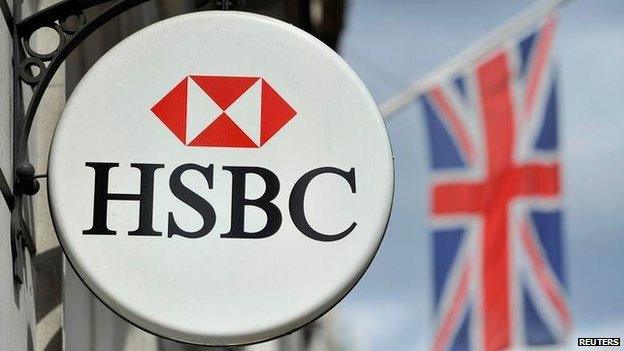 HSBC sign