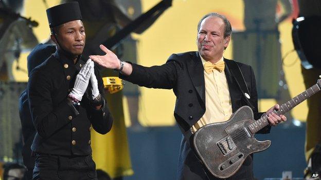 Pharrell Williams and Hans Zimmer