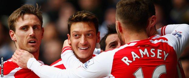 Mesut Ozil, Arsenal