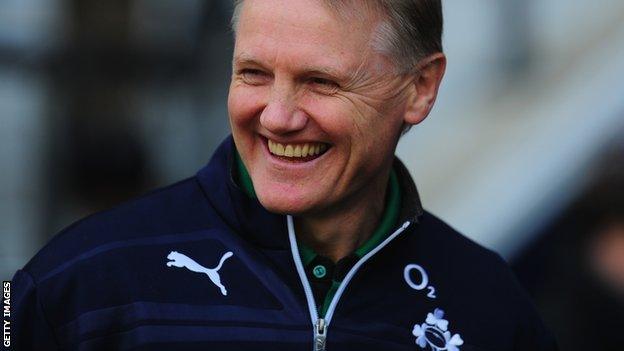 Ireland head coach Joe Schmidt