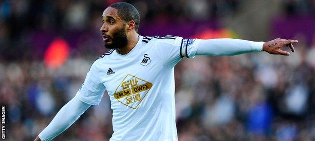 Centre-back Ashley Williams has made almost 300 appearances for Swansea