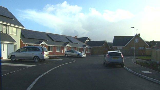 Social housing in Tywyn, Gwynedd