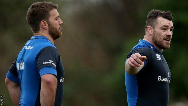 Sean O'Brien and Cian Healy