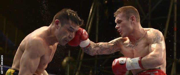 Sergio Martinez and Martin Murray