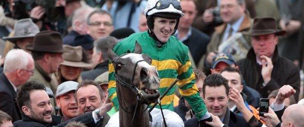 AP McCoy on Synchronised in 2012.