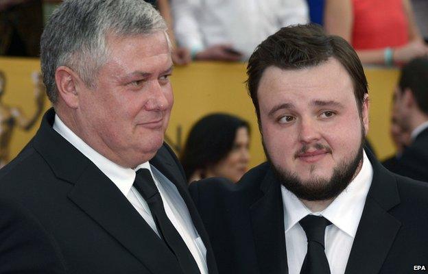 Conleth Hill and John Bradley