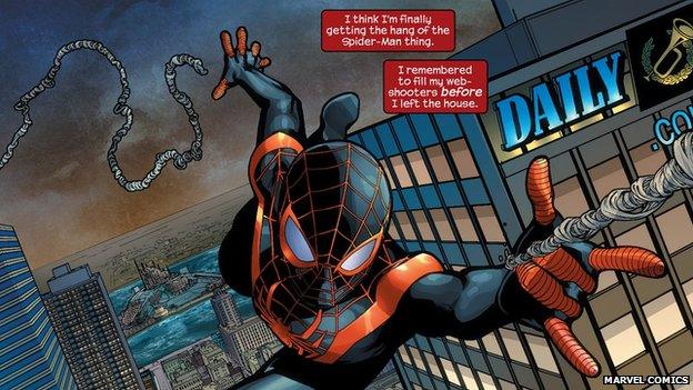 Miles Morales' Spider-Man has become a breakout star in the Ultimate line of Marvel Comics