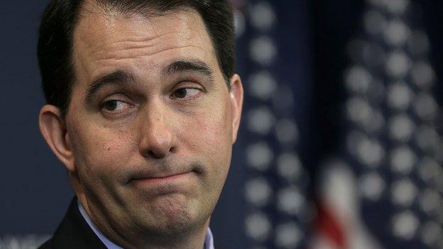 Wisconsin Governor Scott Walker.