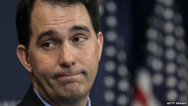 Wisconsin Governor Scott Walker.