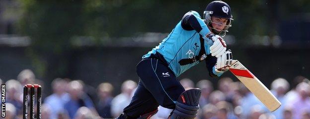 Matt Machan hit 86 against a strong New Zealand XI in October