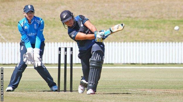 New Zealand captain Suzie Bates hits out against England