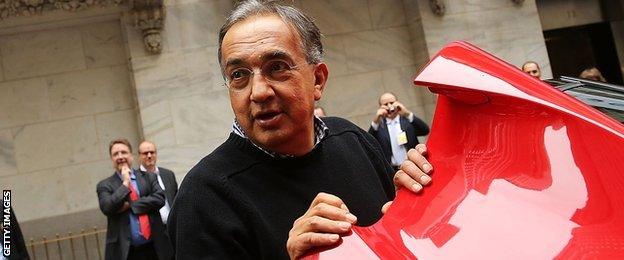 Ferrari chairman Sergio Marchionne