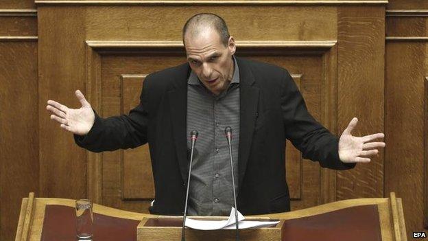 Greek finance minister Yanis Varoufakis