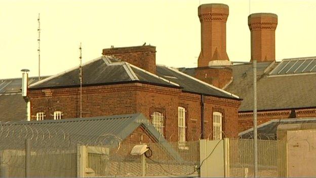 External shot of Nottingham Prison