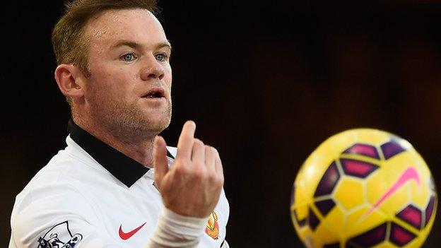 Wayne Rooney of Manchester United