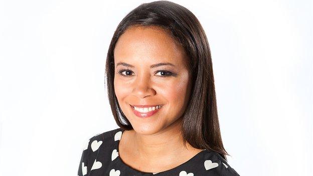 Newsround presenter Leah Boleto