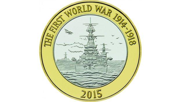 Royal Mint New £2 royal navy coin