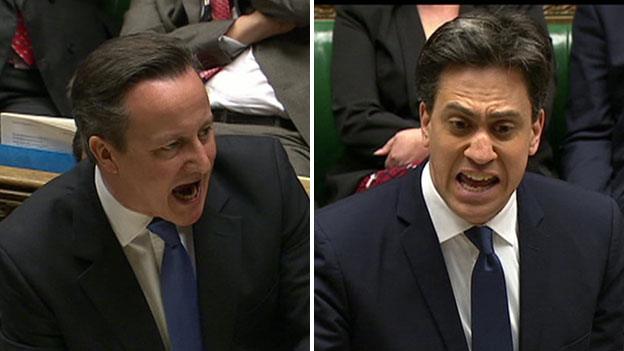 David Cameron and Ed Miliband