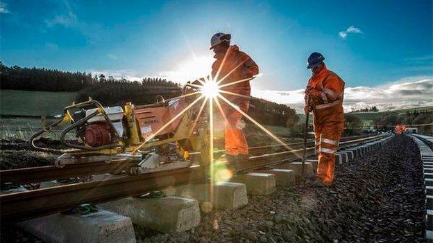 track laying