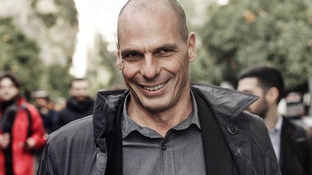 Yanis Varoufakis, Greece's finance minister