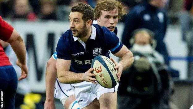 Scotland captain Greig Laidlaw