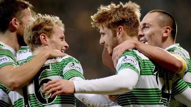 Both Gary Mackay-Steven and Stuart Armstrong scored on their Celtic debut.