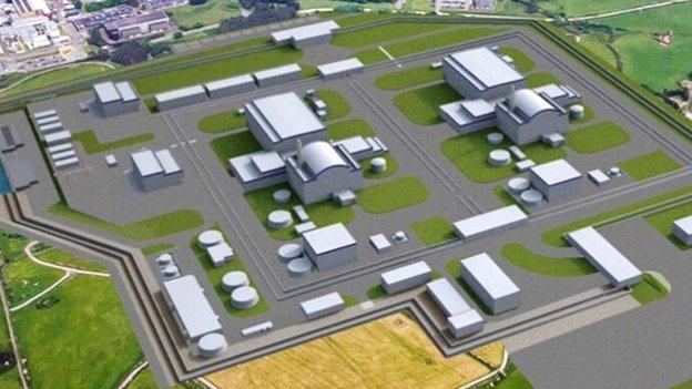 Image of what Wylfa Newydd will look like