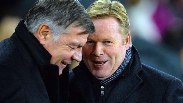 Ronald Koeman and Sam Allardyce