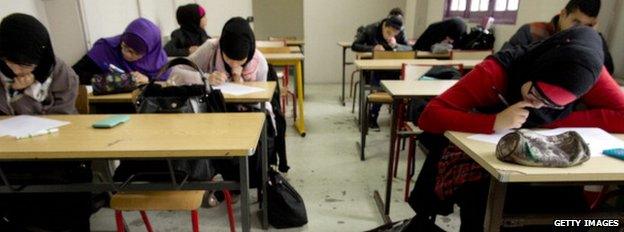 Muslim pupils