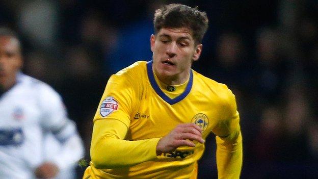 Wigan Athletic defender Rob Kiernan