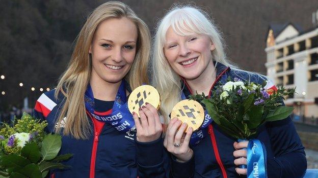 Charlotte Evans (left) and Kelly Gallagher (right)