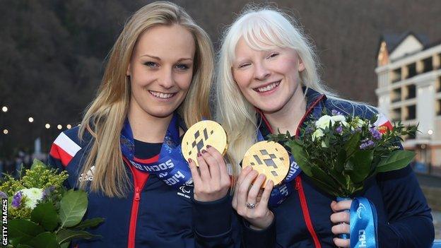 Charlotte Evans (left) and Kelly Gallagher (right)