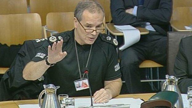 Chief Constable of Police Scotland, Sir Stephen House