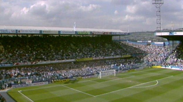 Leppings Lane end at Hillsborough