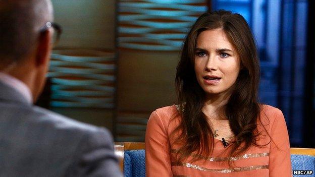 Amanda Knox on NBC, September 2013