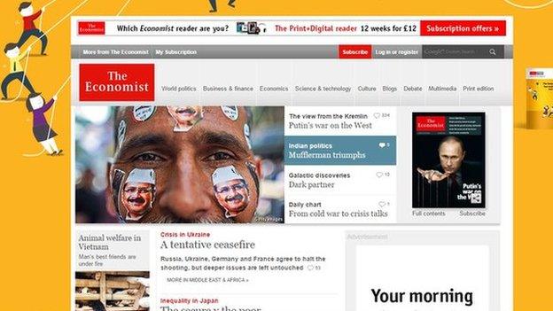 The Economist online