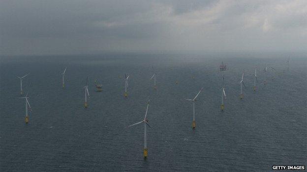 Offshore wind turbines