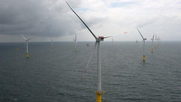 Offshore wind turbines