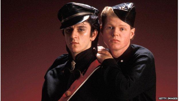 Steve Strange and Rusty Egan