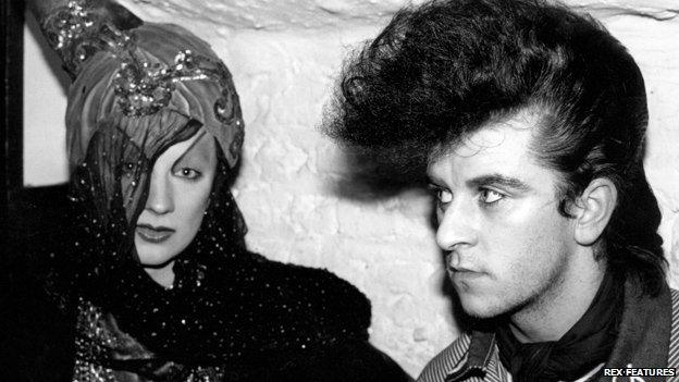 Boy George and Steve Strange