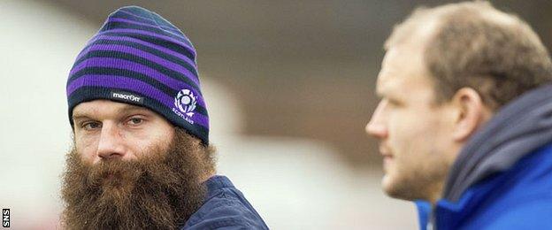 Scotland props Geoff Cross and Euan Murray