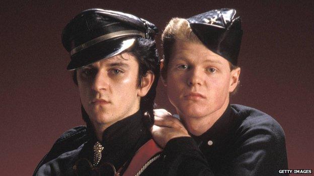 Steve Strange and Rusty Egan