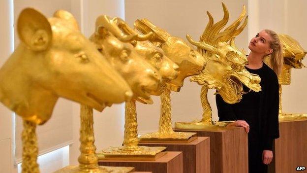 Ai Weiwei's Circle of Animals/Zodiac Heads