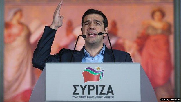 Alexis Tsipras, 25 Jan 15