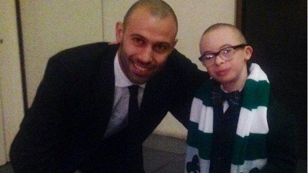 Javier Mascherano and Jay Beatty