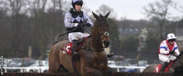 Jockey Guy Disney at Sandown