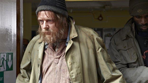 Homeless Ian Beale